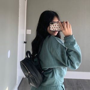 black mini backpack from Mossimo